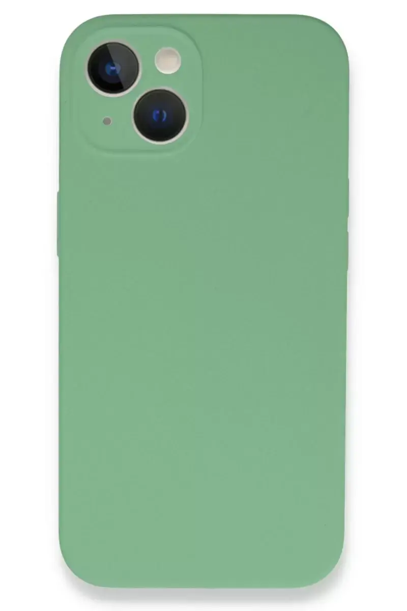 Newface Apple İphone 13 Mini Kılıf Lansman Legant Silikon - Yeşil
