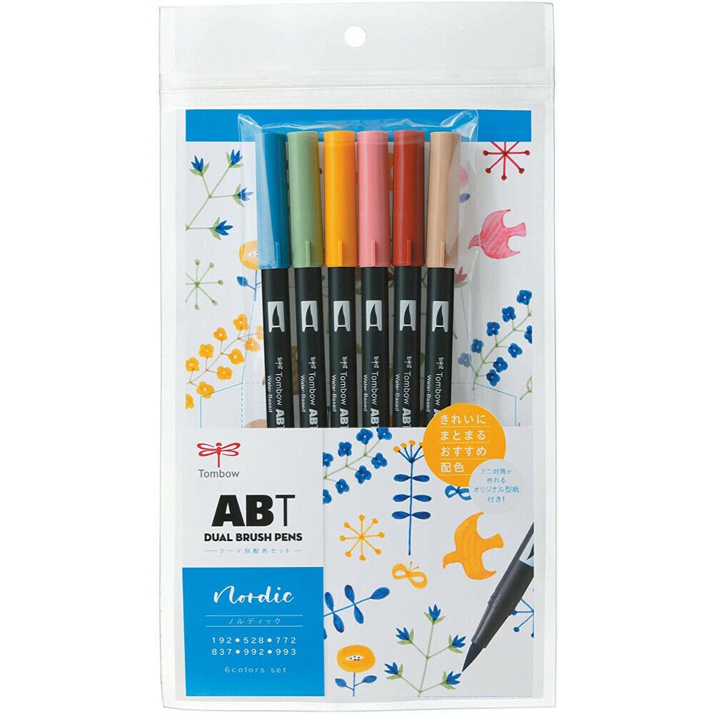 ABT Grafik Çizim Kalem Seti 6 Renk