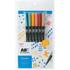 ABT Grafik Çizim Kalem Seti 6 Renk
