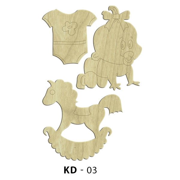 Ahşap Lazer Kesim - KD03