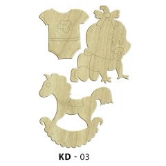 Ahşap Lazer Kesim - KD03