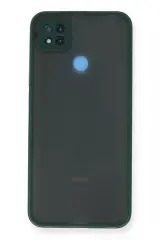 Newface Xiaomi Redmi 9c Kılıf Montreal Silikon Kapak - Yeşil
