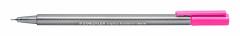 Üçgen Fineliner - 0.3 mm - Neon Pembe