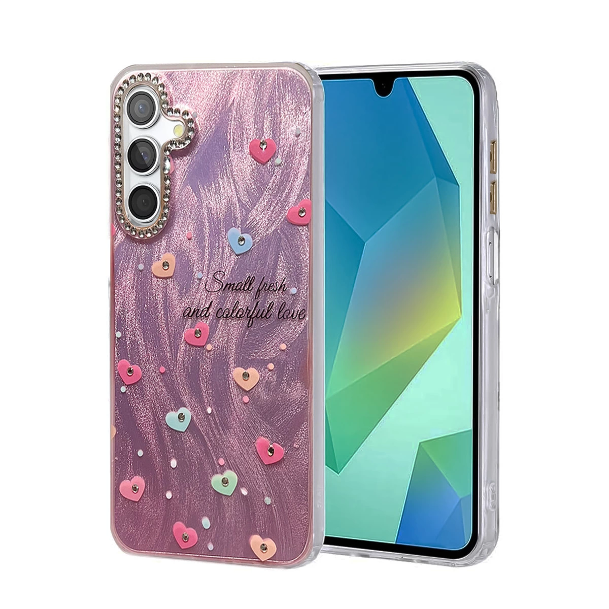 Samsung Galaxy A55 5g Kılıf Blade Aynalı Desenli Kapak - Desen 8