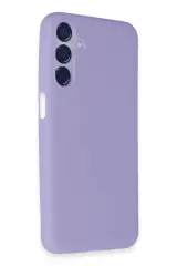 Newface Samsung Galaxy M15 Kılıf First Silikon - Lila