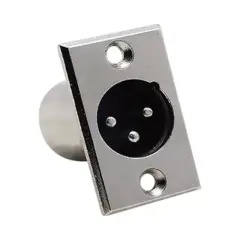 Elektromer Canon Xlr 3 Pin Erkek Şase Konnektör