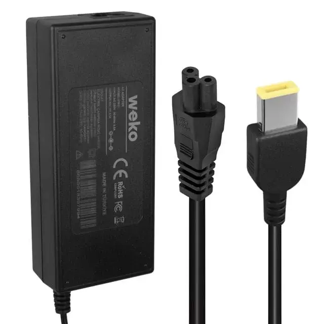 Weko 20 Volt - 4.5 Amper - 90 Watt Usb Tip Uçlu Lenovo Ibm Yerli Üretim Notebook Adaptör