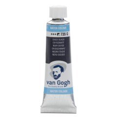 Tüp Suluboya - 735 Oxide Black - 10ml