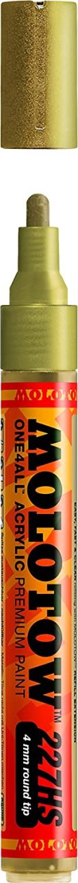 227HS-CO One4all 4mm - N:228 Metallic Gold