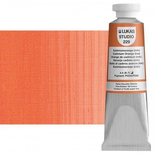 Studio Yağlıboya 37ml N:229 Cadmium Orange Hue