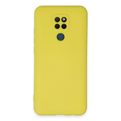 General Mobile Gm 20 Kılıf Nano İçi Kadife Silikon - Sarı