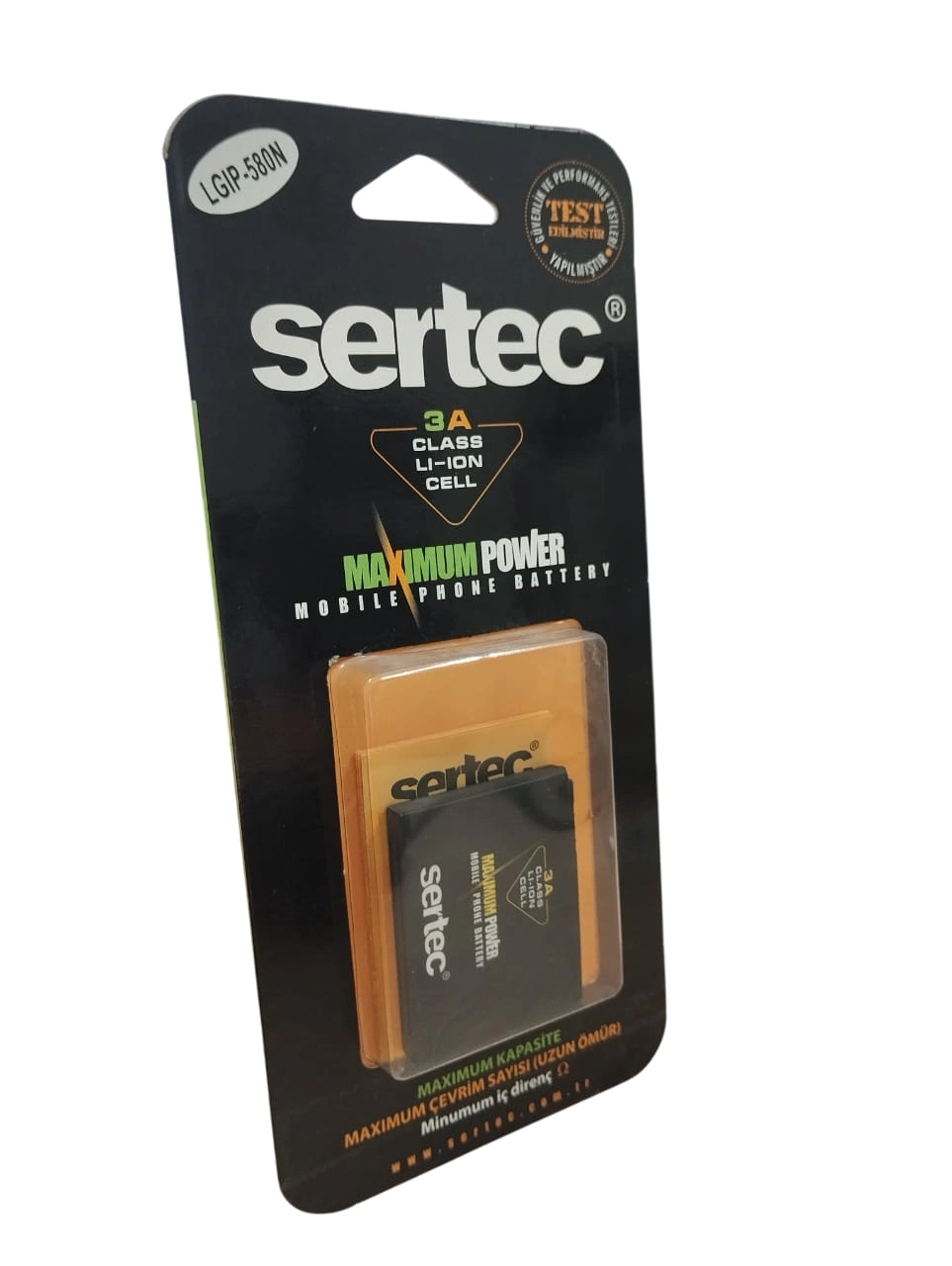 Sertec - Lg-gc900 / Lgıp-580n Uyumlu Batarya