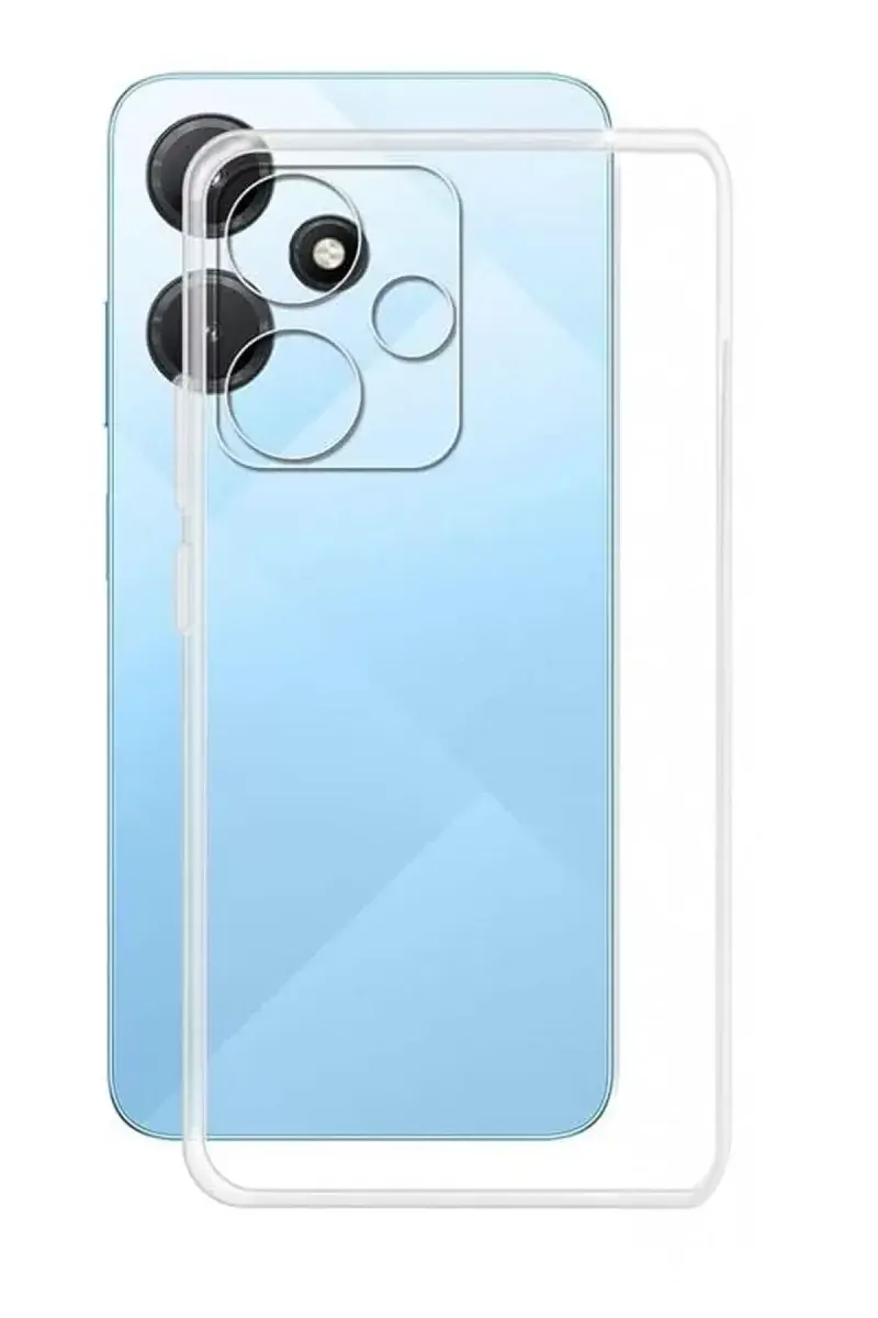 Newface İnfinix Hot 30i Kılıf Lüx Şeffaf Silikon