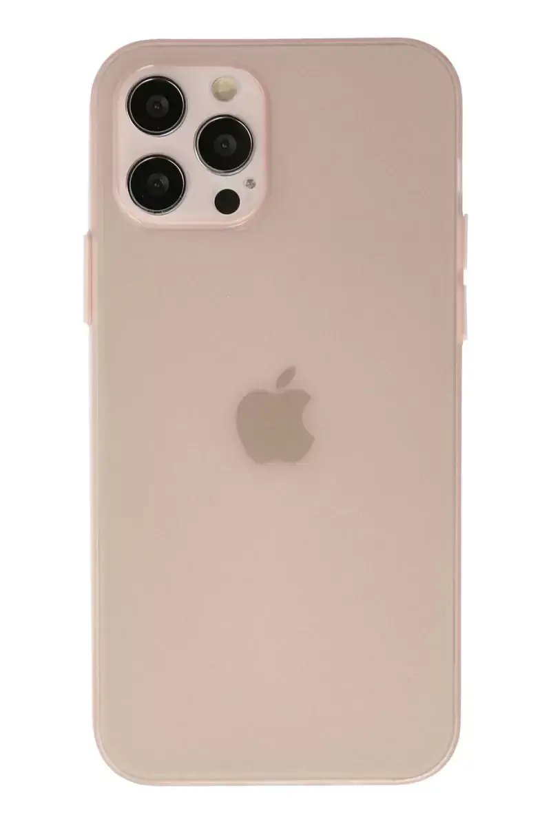 Newface Apple İphone 12 Pro Kılıf Puma Silikon - Pembe
