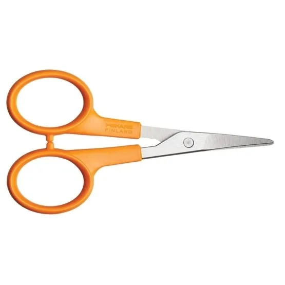Fiskars 9808 M204 Kavisli Nakış Aplike Makası No: 4 İnç / 10 Cm - Paslanmaz Çelik