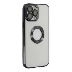 İphone 13 Pro Max Kılıf Slot Silikon - Siyah