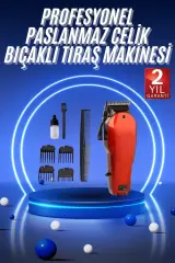 Unısex Tıraş Makinesi Lazer Öncesi Kısaltma Paslanmaz Çelik