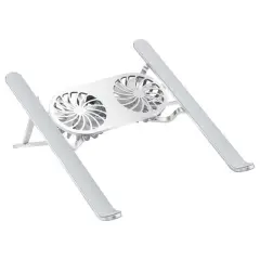 Powermaster Pm-24572 Çift Fan Taşınabilir Notebook Laptop Soğutucu Stand