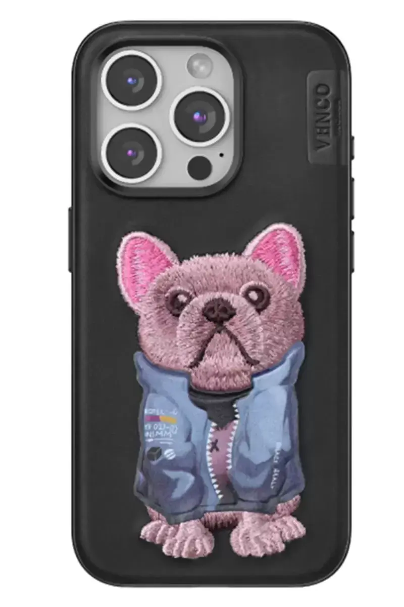 Venco Apple İphone 14 Pro Max Cute Desenli Kapak - Siyah