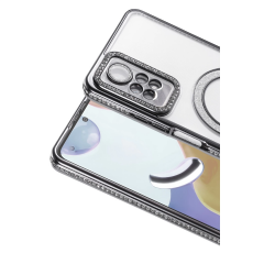 Xiaomi Redmi Note 12 Pro 4g Joke Simli Magneticsafe Kılıf - Siyah