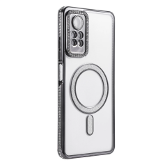 Xiaomi Redmi Note 12 Pro 4g Joke Simli Magneticsafe Kılıf - Siyah