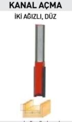 Eurostar 14403 İki Ağızlı Freze Kanal Açma Bıçağı 8X8X25 mm