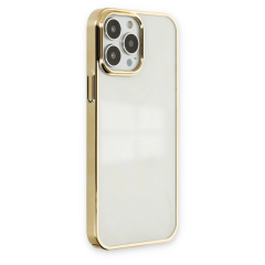 İphone 13 Pro Kılıf Element Silikon - Gold