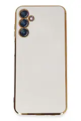 Newface Samsung Galaxy M14 5g Kılıf Volet Silikon - Beyaz