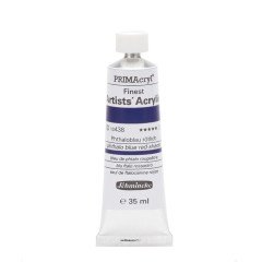 PRİMAcryl Artist Akrilik Boya - Phthalo Blue Red Shade - 35ml - Seri 2