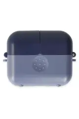 Newface Apple Airpods 3 (3.nesil) Basmalı Kılıf - Mavi-lacivert