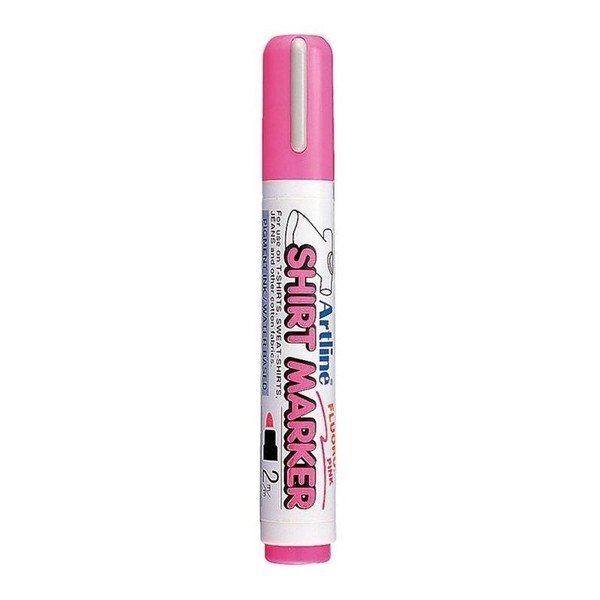 Shirt Marker Kalemi 2mm Fosforlu Pembe