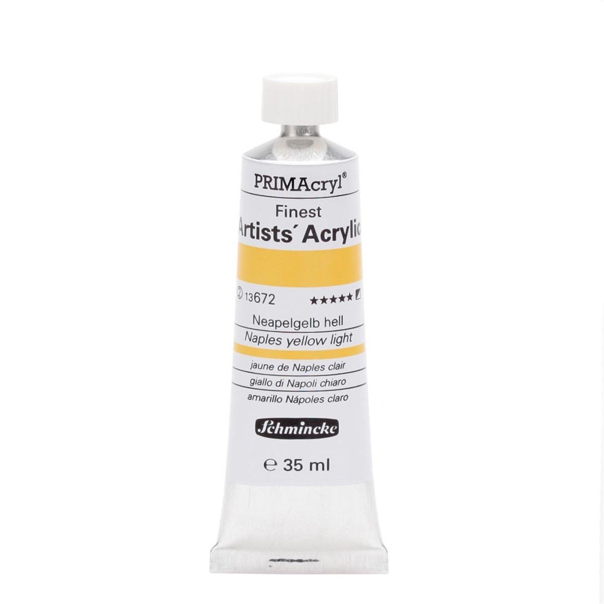 PRİMAcryl Artist Akrilik Boya - Naples Yellow Light - 35ml - Seri 2