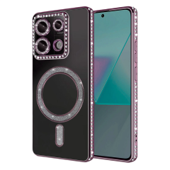 Xiaomi Redmi Note 13 Pro 4g Joke Simli Magneticsafe Kılıf - Pembe
