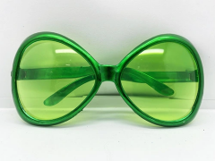 Yeşil Renk Yeşilçam Nostalji 80li Yıllar 90lı Yıllar Parti Gözlüğü  7x16 Cm