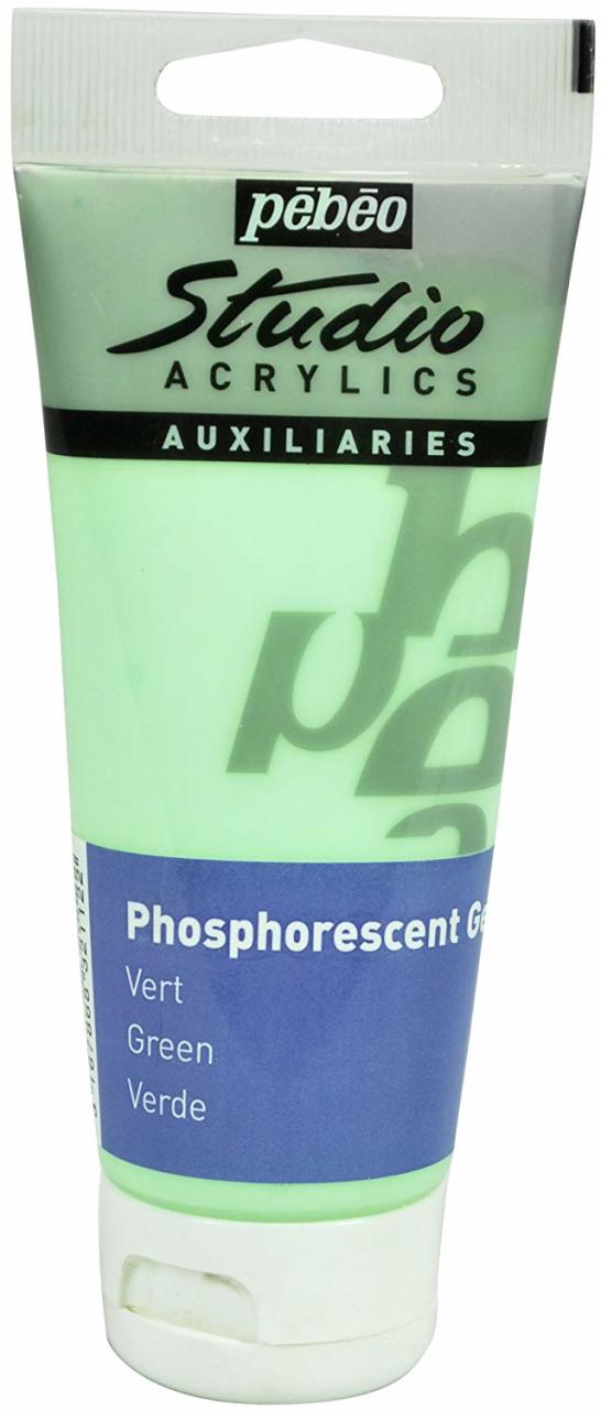 Studio Fosforlu Akrilik Boya - Green - 100ml - N:112