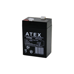 Akü Kalın Kuru Akü 6v-4ah Amper 70x48x101mm
