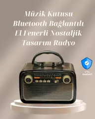 Bluetooth Bağlantılı Taşınabilir Hoparlör – Fm/am Radyo Özellikli, Şarj Edilebilir Batarya, 1 Kg