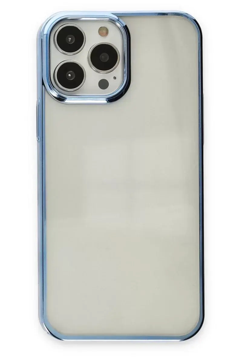 Newface İphone 14 Pro Kılıf Element Silikon - Sky Blue