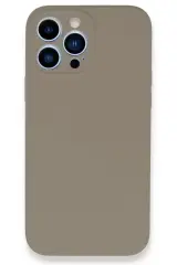 Newface Apple İphone 13 Pro Kılıf Lansman Legant Silikon - Bej