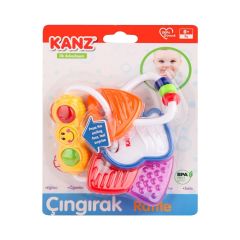 Kanz Çıngırak Anahtarlık Işıklı Knz-30154 24