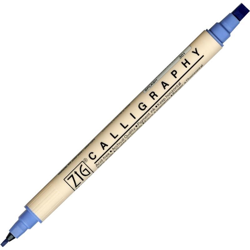 Çift Taraflı Kaligrafi Kalemi 2-5mm N:301 Splash