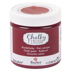 Chalky Finish Dekor Mobilya Boyası 236ml - Burgundy