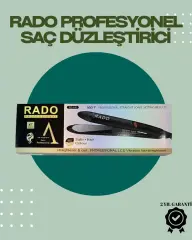 Rado Rd-446 – Titanyum Seramik, 2.5 Metre Kablo, Hızlı Isınan Saç Düzleştirici