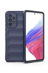 Newface Samsung Galaxy A53 5g Kılıf Optimum Silikon - Lacivert