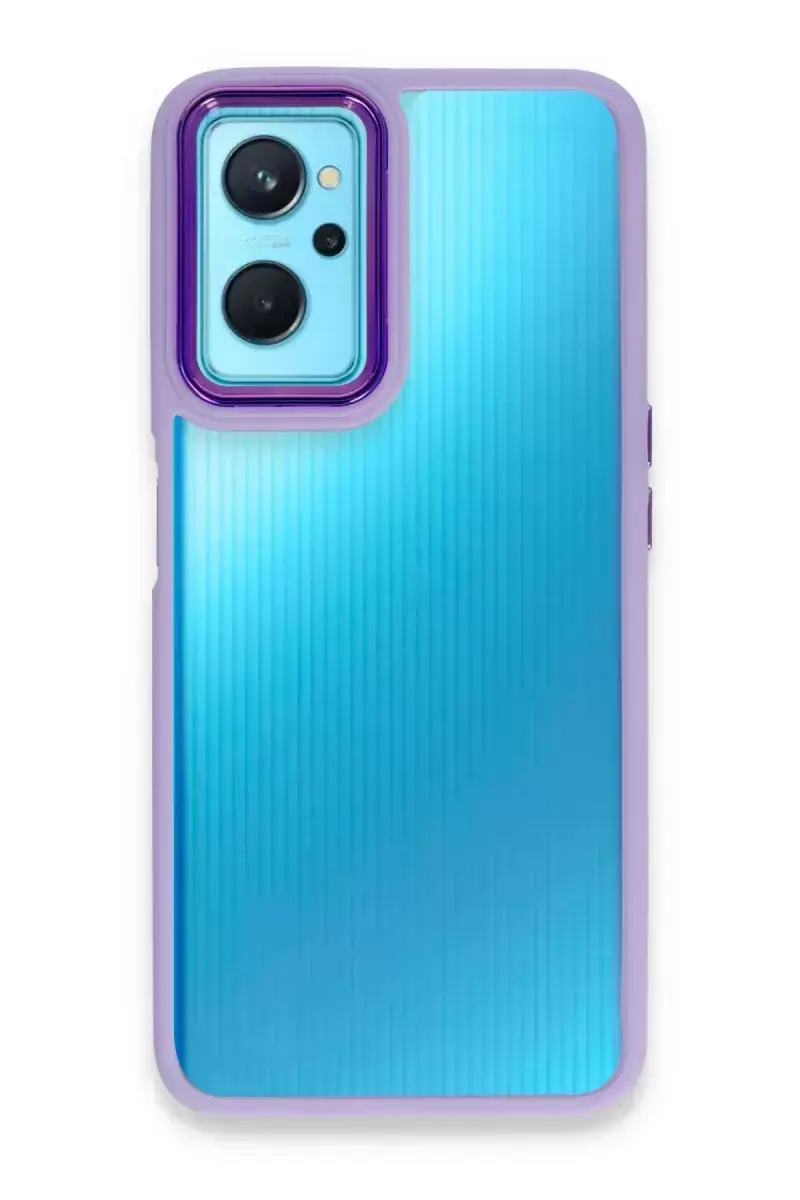 Newface Realme 9i 4g Kılıf Dora Kapak - Lila
