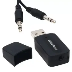 Powermaster Pm-15152 Bluetooth Wireless To 3.5mm Jack Audio Ses Mp3 Alıcı (receiver Çevirici Adaptörü)