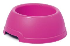 Plastik köpek mama su kabı 1,5 litre Pembe