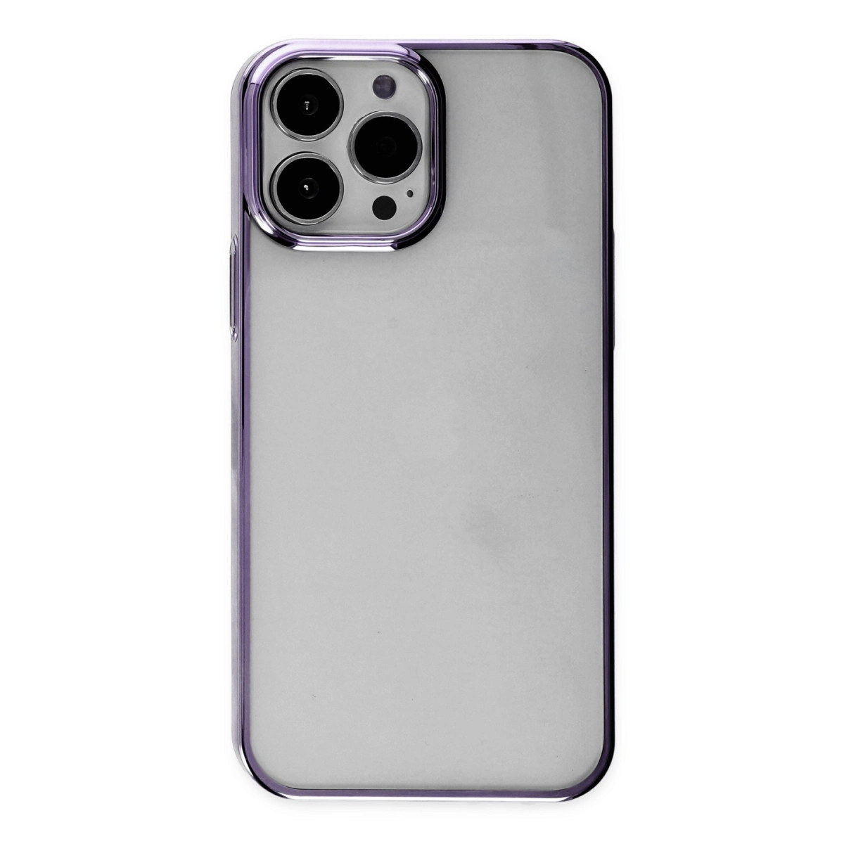 İphone 13 Pro Kılıf Element Silikon - Mor