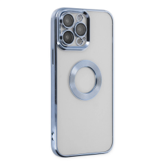 İphone 14 Pro Kılıf Slot Silikon - Sierra Blue