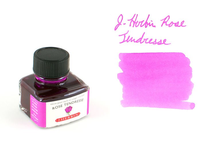 Dolma Kalem Şise Mürekkep 30ml - Rose Tendresse